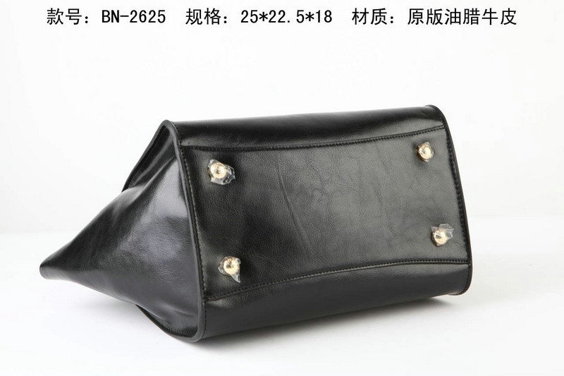 2014 Prada Calf Leather Tote Bag BN2625 black - Click Image to Close